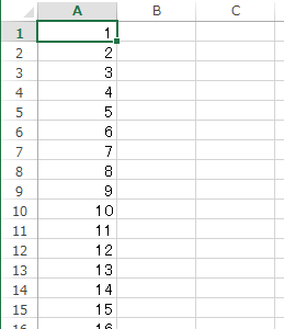 Excel で Vba 実用例 1 飛び飛びのセルのデータを抜き出す 間引きする